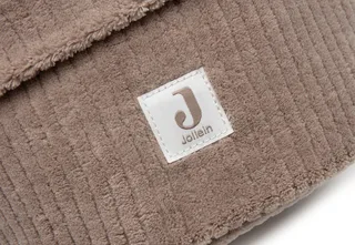 Commode Mandje - 14x18cm - Cloudy Rib by Jollein in Milky Coffee – product photo 2 of 4