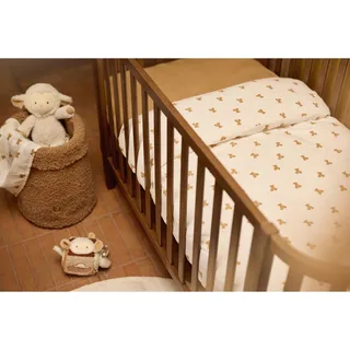 Dekbedovertrek met sloop - 120x150cm - Mini Teddy Bear by Jollein in Multicolour – product photo 3 of 4