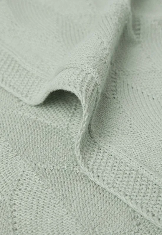 Deken Jollein Ledikant Shell Knit Nougat de Jollein – photo produit 3 sur 4