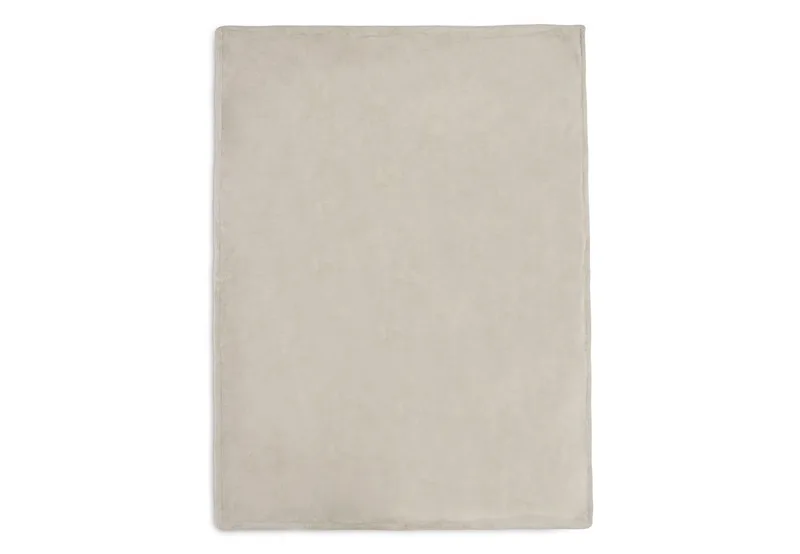 Deken Ledikant 100x150cm Basic Knit Nougat/Fleece by Jollein in Basic Knit Nougat – product photo 4 of 4