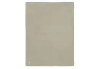 Deken Ledikant 100x150cm Basic Knit Olive Green/Fleece by Jollein in Basic Knit Olive Green – product photo 3 of 4
