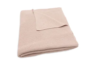 Deken Ledikant 100x150cm by Jollein in Basic Knit Wild Rose – product photo 4 of 4