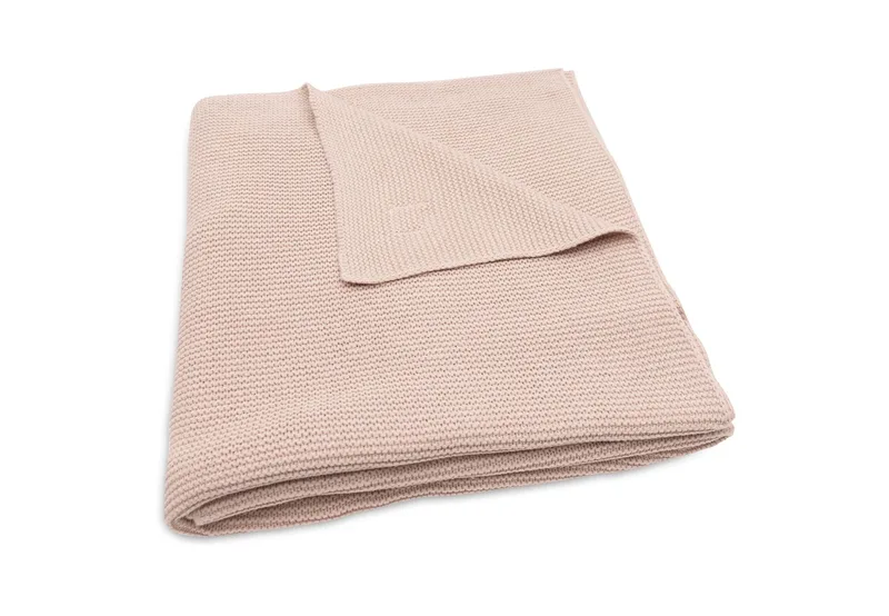 Deken Ledikant 100x150cm by Jollein in Basic Knit Wild Rose – product photo 4 of 4