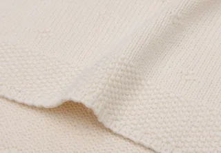 Deken Ledikant 100x150cm by Jollein in Cosy Knit Ivory – product photo 4 of 4
