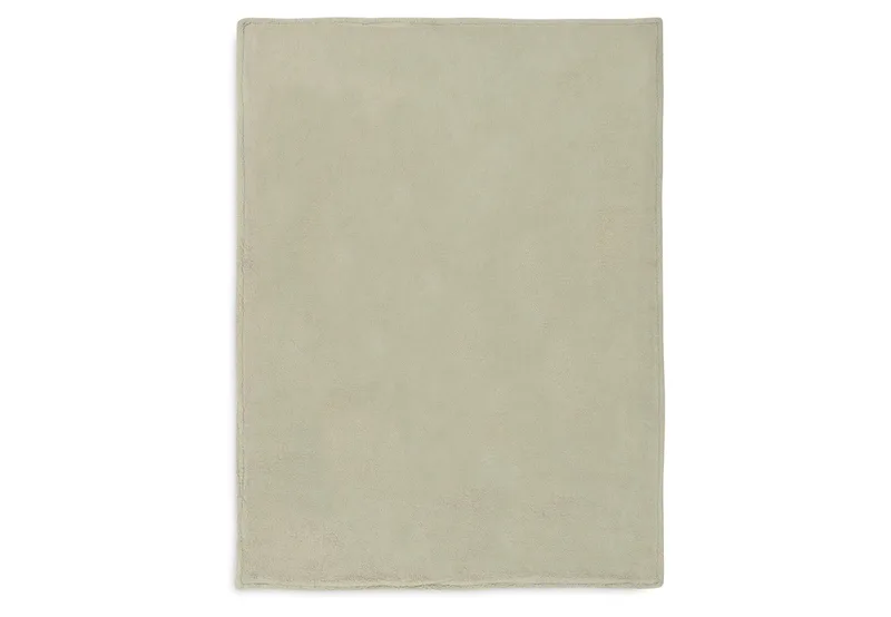 Deken Ledikant 100x150cm - Dekentje Baby - Grain Knit - Olive Green/Velour från Jollein i Grain Knit Olive Green – produktbild 2 av 4