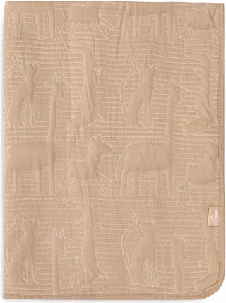 Deken Ledikant 100x150cm Jungle Jambo Biscuit/Oatmeal de Jollein en Jungle Jambo Biscuit – photo produit 1 sur 2