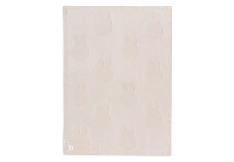 Deken Ledikant 100x150cm Miffy by Jollein in Nougat – product photo 4 of 4