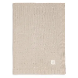 Deken Ledikant 100x150cm Sprinkle Knit by Jollein in Sand – product photo 4 of 4
