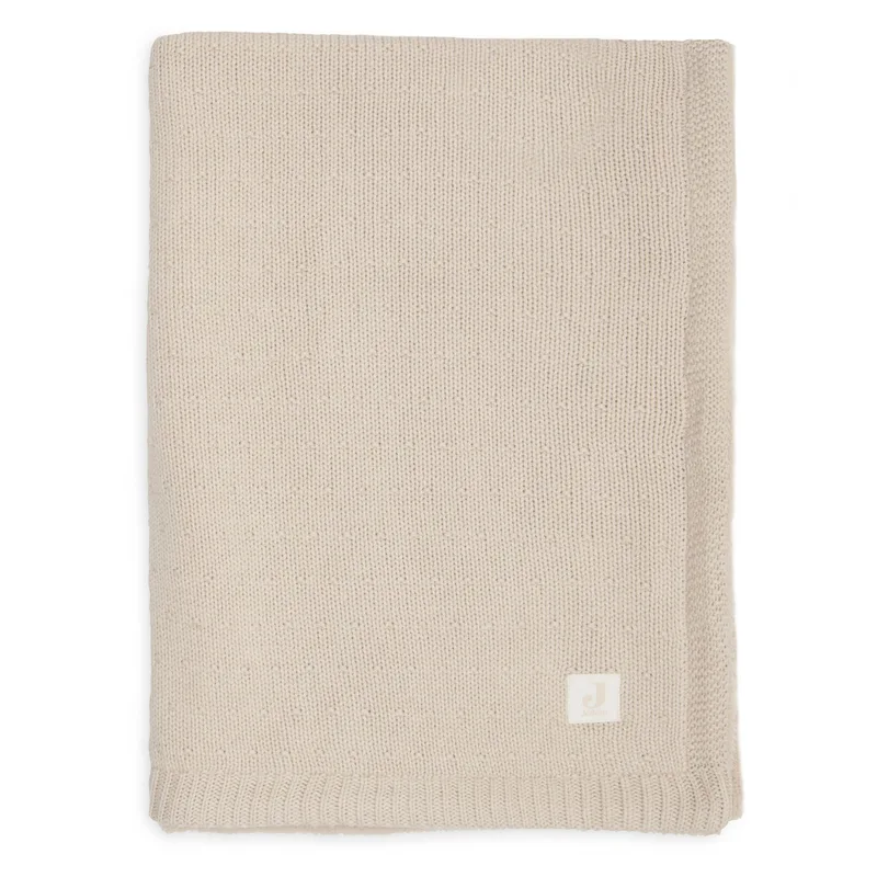 Deken Ledikant 100x150cm Sprinkle Knit Sand/Fluffy by Jollein in Sand – product photo 4 of 4