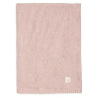 Deken Ledikant 100x150cm Sprinkle Knit by Jollein in Silk Rose – product photo 4 of 4