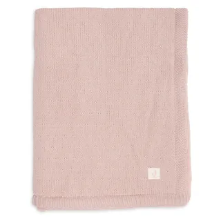 Deken Ledikant 100x150cm Sprinkle Knit Silk Rose/Fluffy von Jollein in Silk Rose – Produktfoto 4 von 4