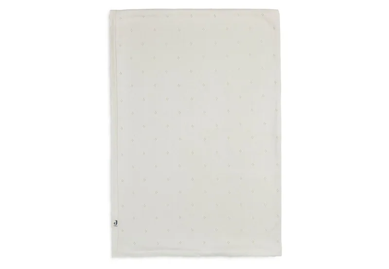 Deken Ledikant Jollein 100x150 Pointelle Ivory van Jollein – productfoto 1 van 4