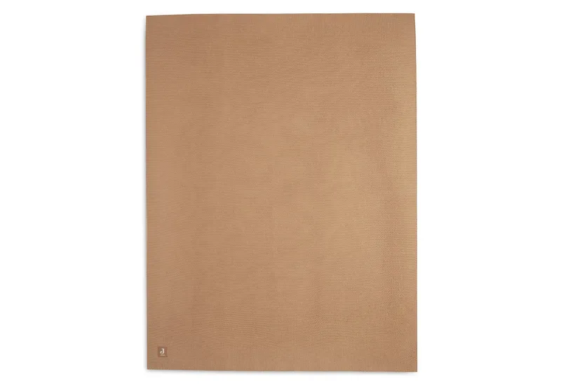 Deken Wieg 75x100cm de Jollein en Basic Knit Biscuit – photo produit 3 sur 4