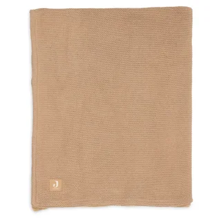 Deken Wieg 75x100cm Basic Knit Hazel/Fleece by Jollein in Hazel – product photo 4 of 4