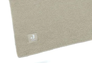 Deken Wieg 75x100cm by Jollein in Basic Knit Olive Green – product photo 4 of 4
