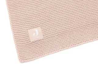 Deken Wieg 75x100cm by Jollein in Basic Knit Wild Rose – product photo 4 of 4