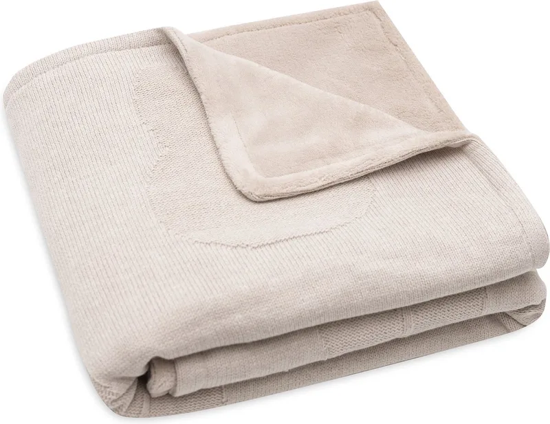 Deken Wieg 75x100cm Miffy Nougat/Coral Fleece by Jollein in Nougat, Coral fleece – product photo