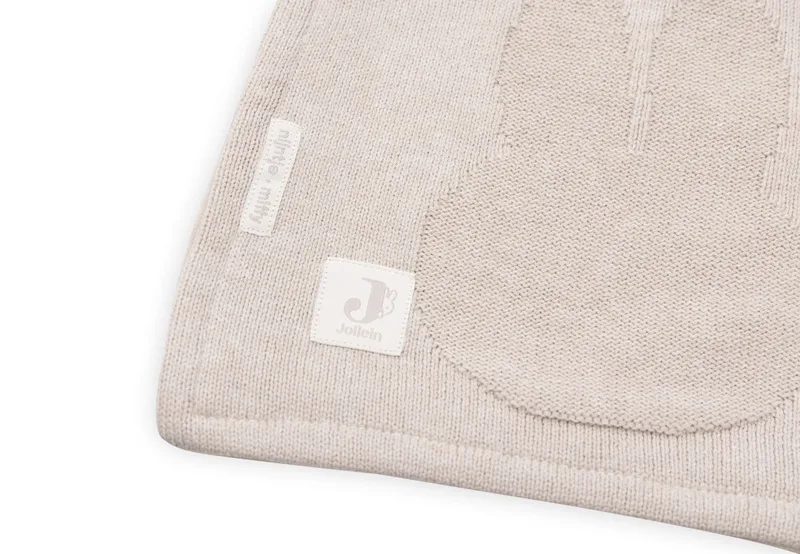 Deken Wieg 75x100cm Miffy Nougat/Coral Fleece by Jollein in Nougat, Coral fleece – product photo 2 of 4