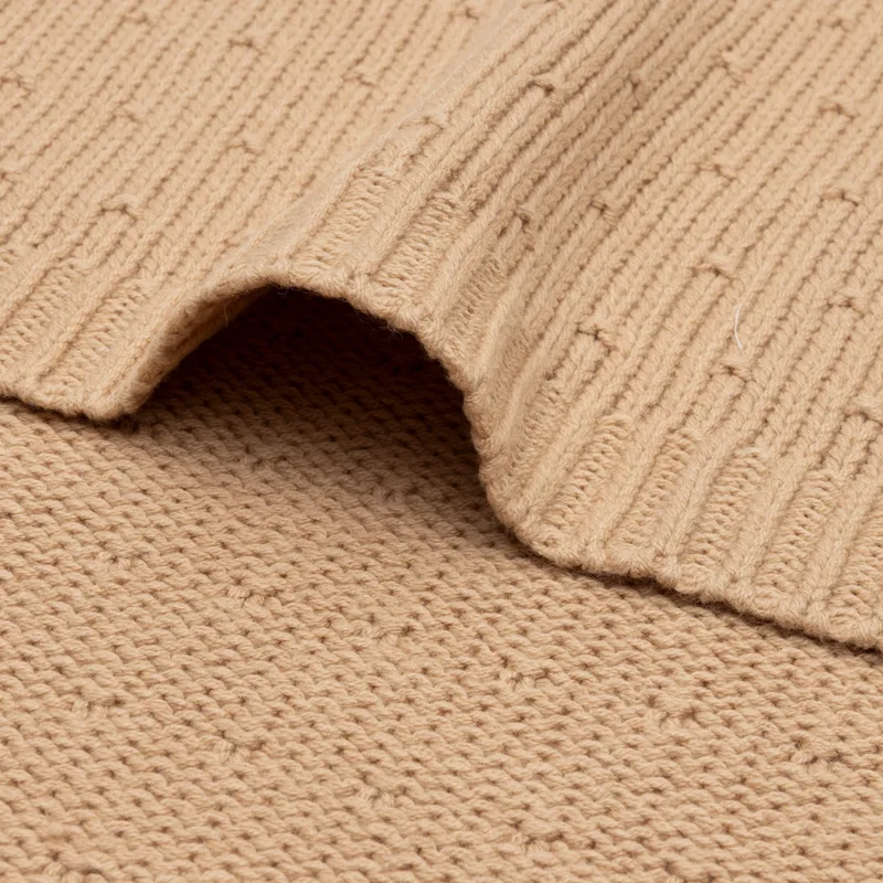 Deken Wieg 75x100cm Sprinkle Knit de Jollein en Hazel – photo produit 3 sur 4
