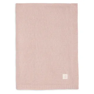 Deken Wieg 75x100cm Sprinkle Knit de Jollein en Silk Rose – photo produit 4 sur 4