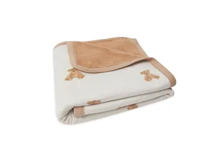 Deken Wieg Jersey 75x100cm från Jollein i Teddy Bear – produktbild 4 av 4