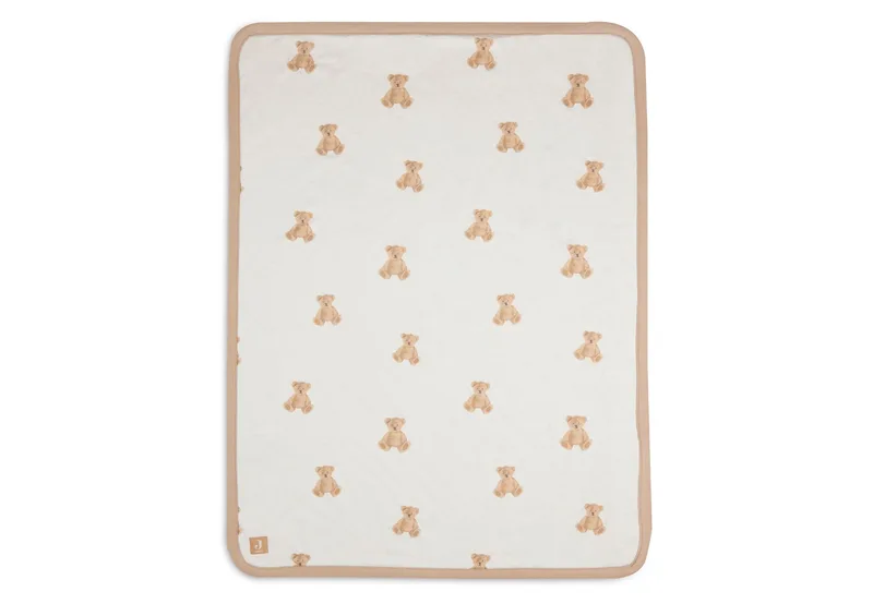 Deken Wieg Jersey 75x100cm från Jollein i Teddy Bear – produktbild 2 av 4