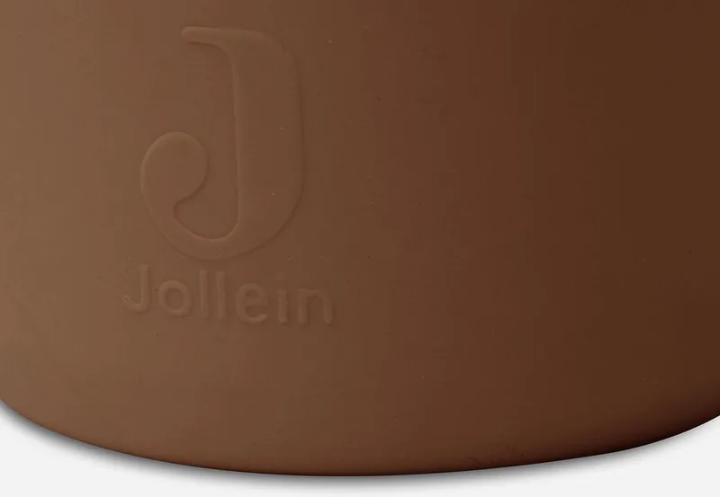 Drinkbeker - Siliconen - Baby Drinkberker, Baby Bestek - 6-18 maanden by Jollein in Caramel – product photo