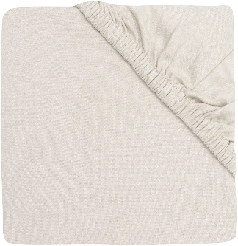 Hoeslaken Boxmatras - 75x95cm - Jersey by Jollein in Sand – product photo