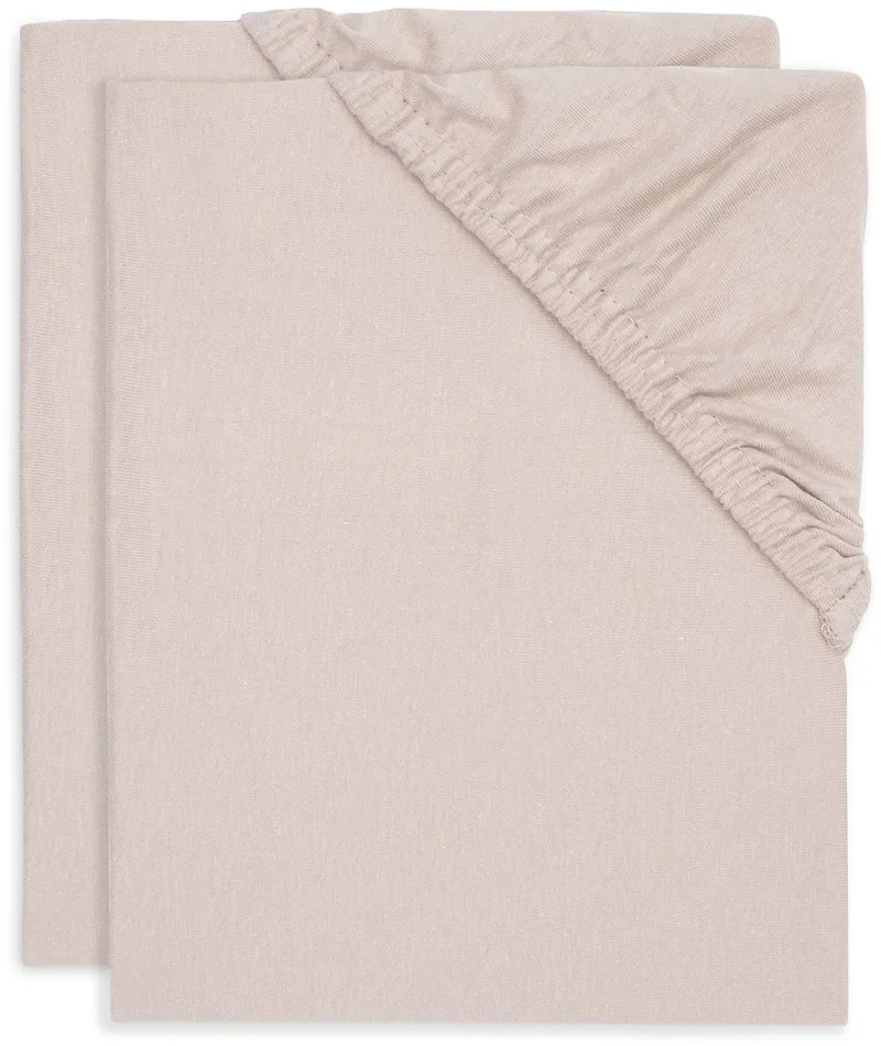Hoeslaken Jersey 40/50x80/90cm (2pack) by Jollein in Wild Rose – product photo