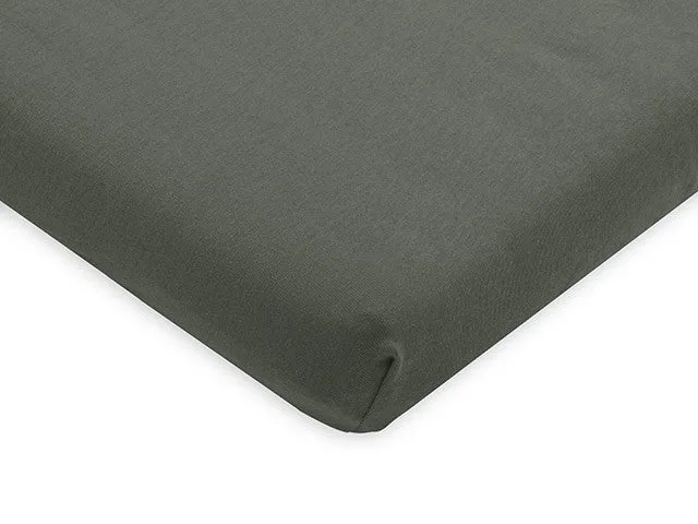 Hoeslaken Jersey 40/50x80/90cm de Jollein en Ash Green – photo produit 2 sur 3