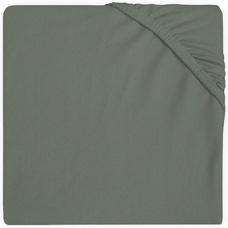Hoeslaken Jersey 40/50x80/90cm by Jollein in Ash Green – product photo