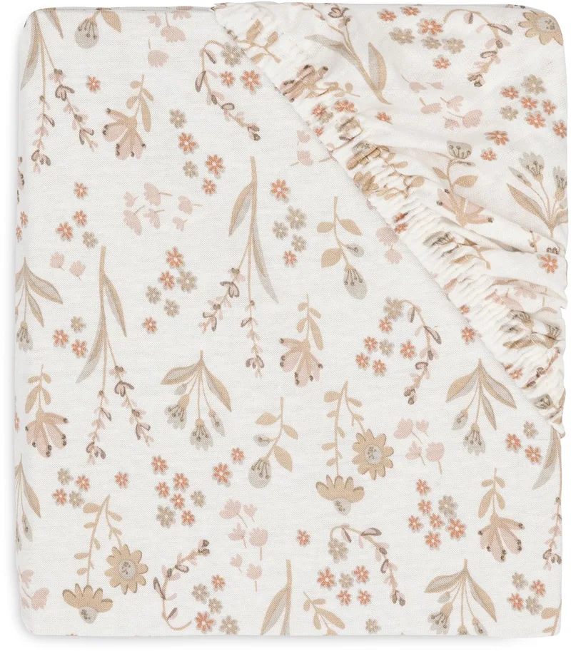 Hoeslaken Jersey 40/50x80/90cm by Jollein in Bloomy – product photo