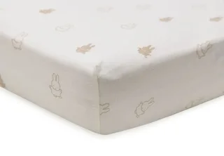 Hoeslaken Jersey 40/50x80/90cm by Jollein in Happy Miffy Nougat – product photo 3 of 4