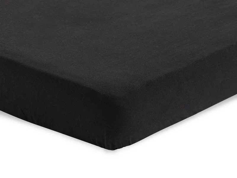 Hoeslaken Jersey 40/50x80/90cm de Jollein en Noir – photo produit 2 sur 2