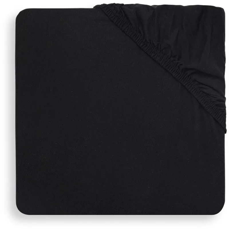 Hoeslaken Jersey 40/50x80/90cm by Jollein in Black – product photo