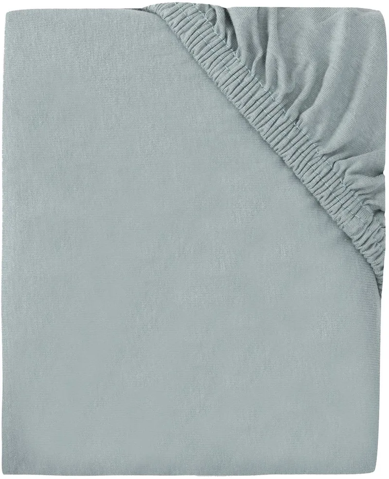 Hoeslaken - Jersey - 60 x 120 cm - Sea Green by Jollein in Green – product photo
