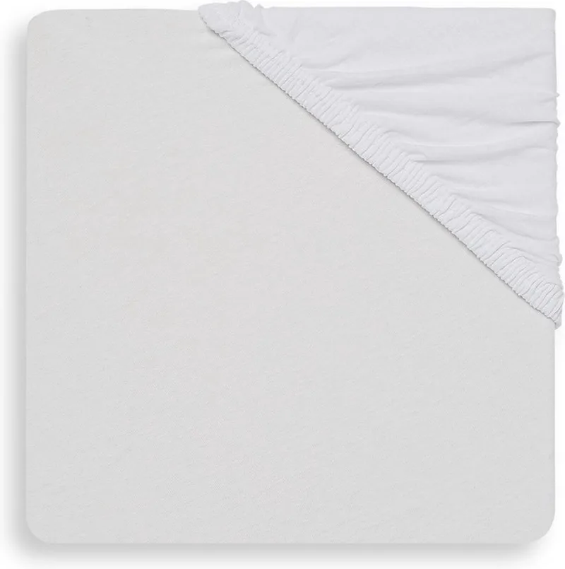 Hoeslaken Jersey 60x120cm Wit by Jollein in White – product photo