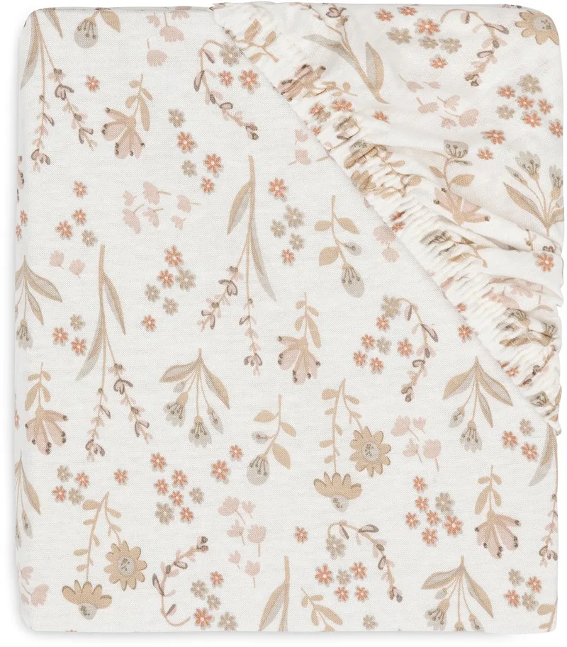 Hoeslaken Jersey 70/75x140/150cm Bloomy by Jollein in Multicolour – product photo