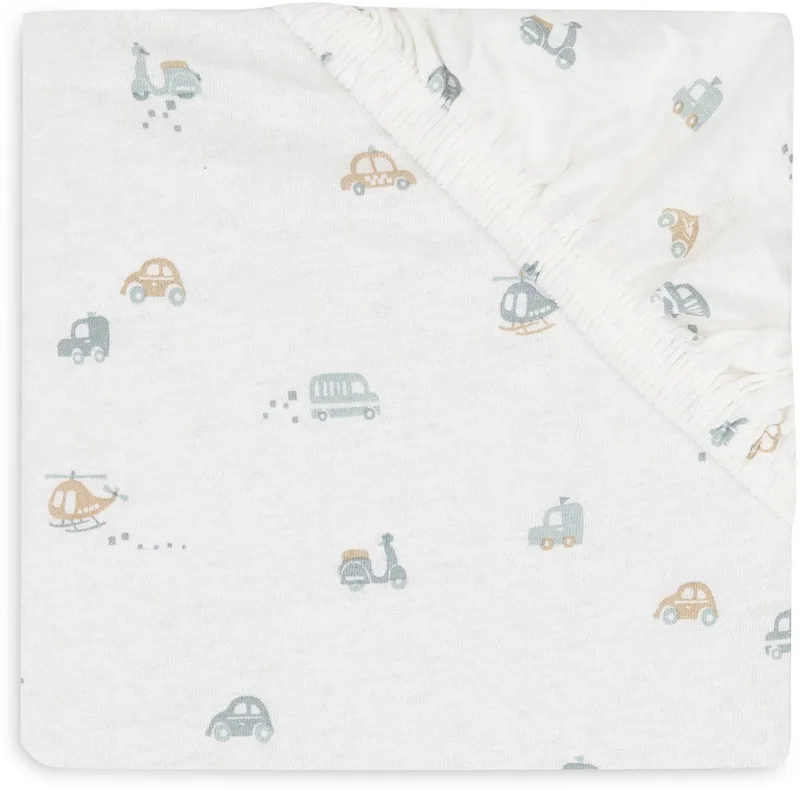 Hoeslaken Jersey 70/75x140/150cm van Jollein in On the Go – productfoto