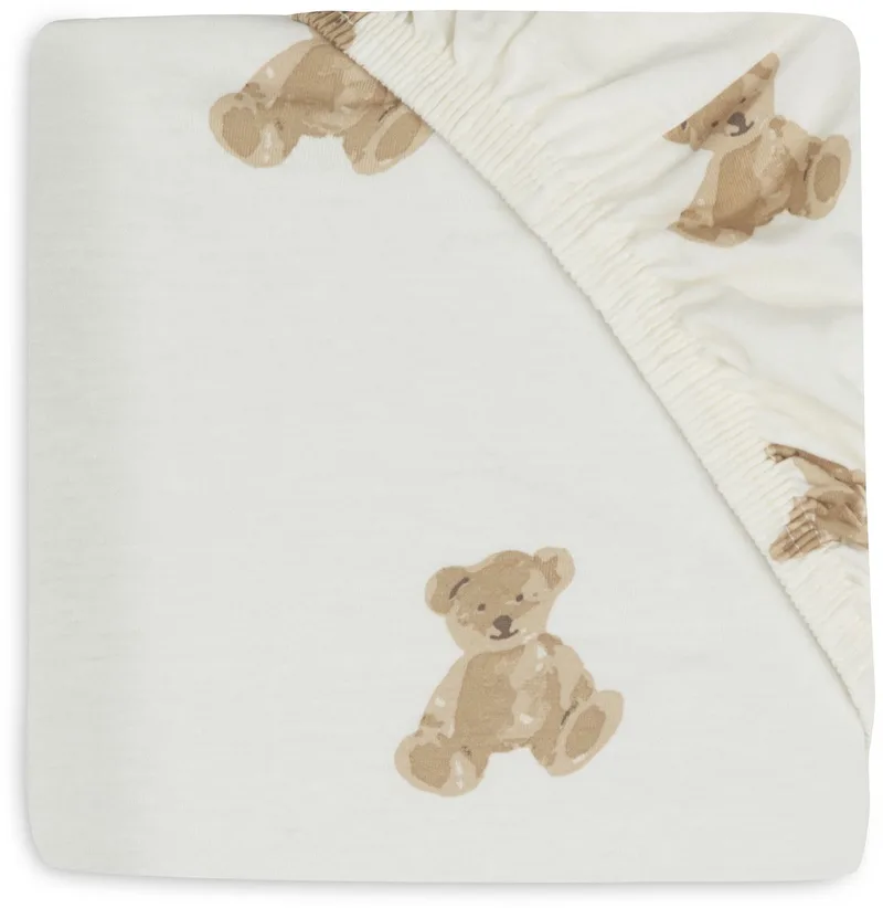 Hoeslaken Jersey 70/75x140/150cm by Jollein in Teddy Bear – product photo