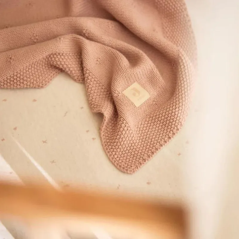 Hoeslaken Jersey 70/75x140/150cm by Jollein in Twinkling Wild Rose – product photo 4 of 4