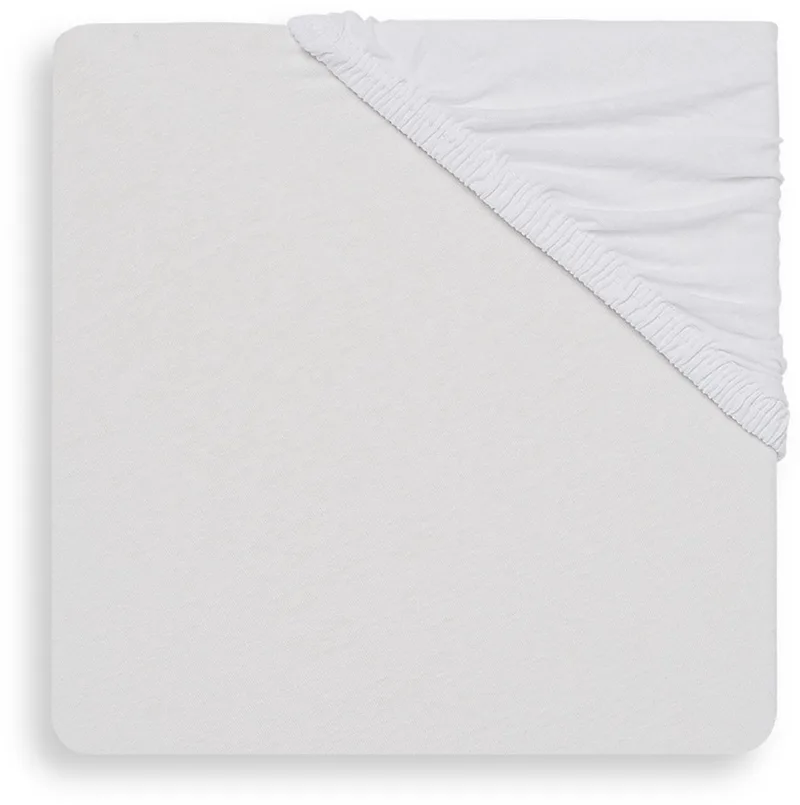 Hoeslaken Jersey 70x140/75x150cm Wit by Jollein in White – product photo