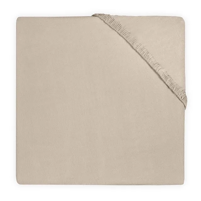 Hoeslaken Jersey Boxmatras 75x95cm by Jollein in Nougat – product photo 2 of 3