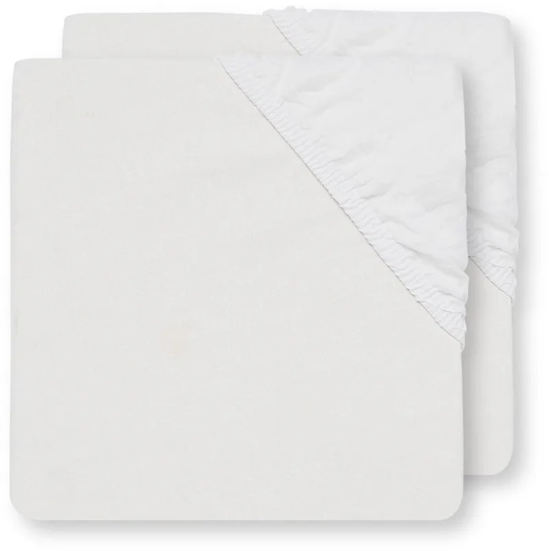 Hoeslaken Katoen 40x80cm Wit by Jollein in White – product photo