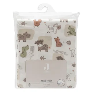 Hoeslaken Ledikant - 60x120cm - Jersey van Jollein in Barn Buddies – productfoto 4 van 4