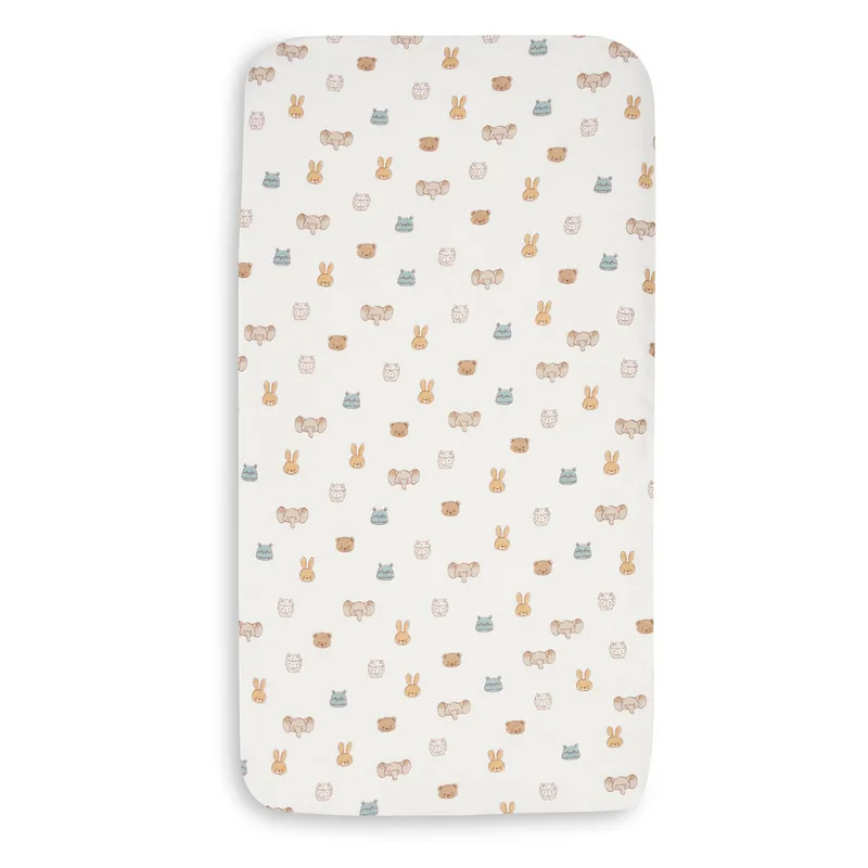 Hoeslaken Ledikant - 60x120cm - Jersey by Jollein in Jollies – product photo 2 of 4