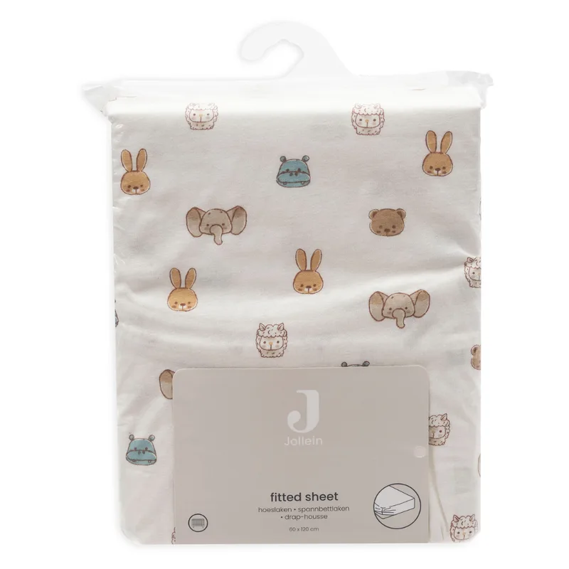 Hoeslaken Ledikant - 60x120cm - Jersey by Jollein in Jollies – product photo 4 of 4
