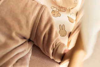 Hoeslaken Ledikant - 60x120cm - Jersey van Jollein in Miffy and Friends – productfoto 4 van 4
