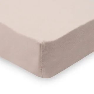 Hoeslaken Ledikant - 60x120cm - Jersey by Jollein in Silk Rose – product photo 2 of 4
