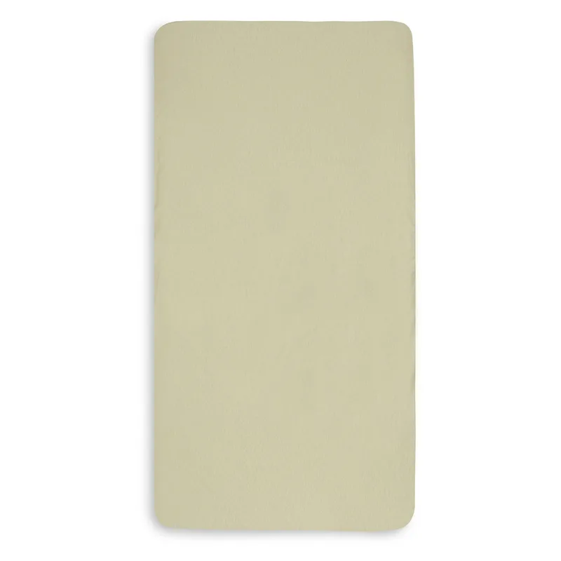 Hoeslaken Ledikant - 60x120cm - Jersey - Soft Matcha de Jollein en Olive Green – photo produit 2 sur 4